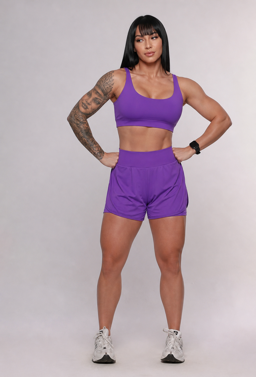 Conjunto de Short Duplo Estela