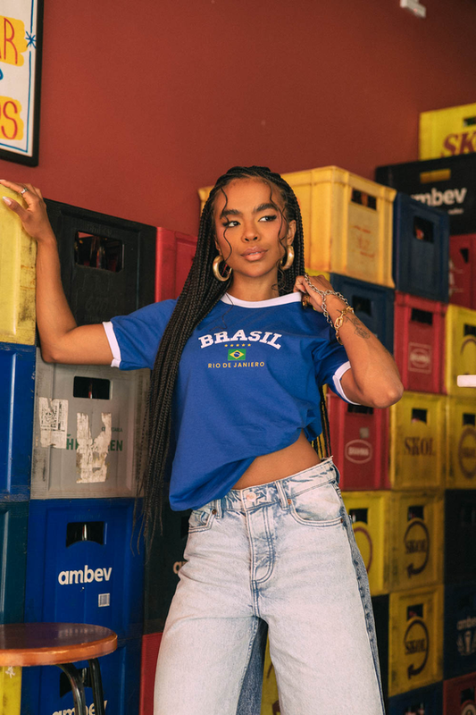 T-Shirt tradicional Brasil RJ