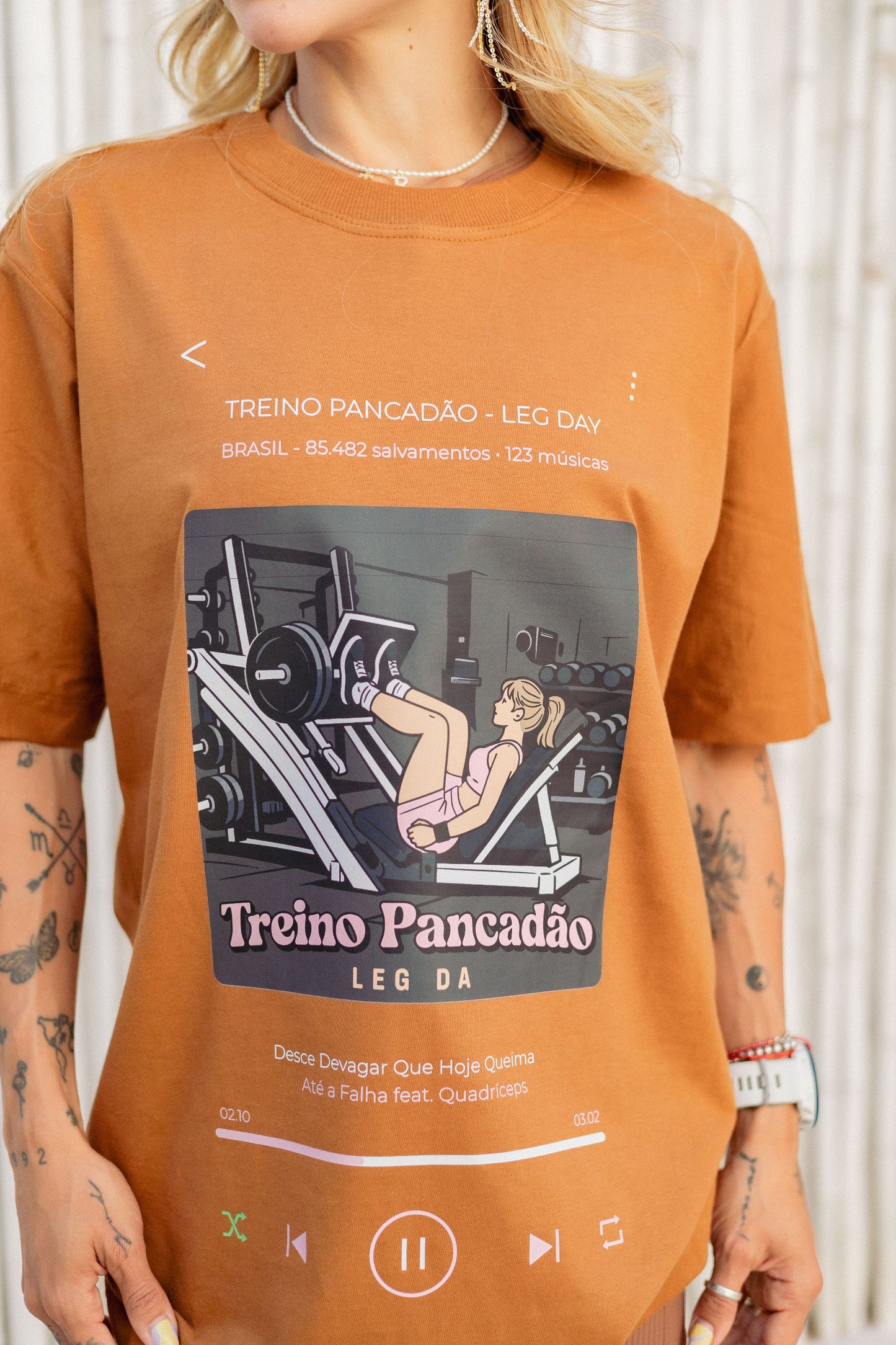 T-Shirt Max Treino Pancadão