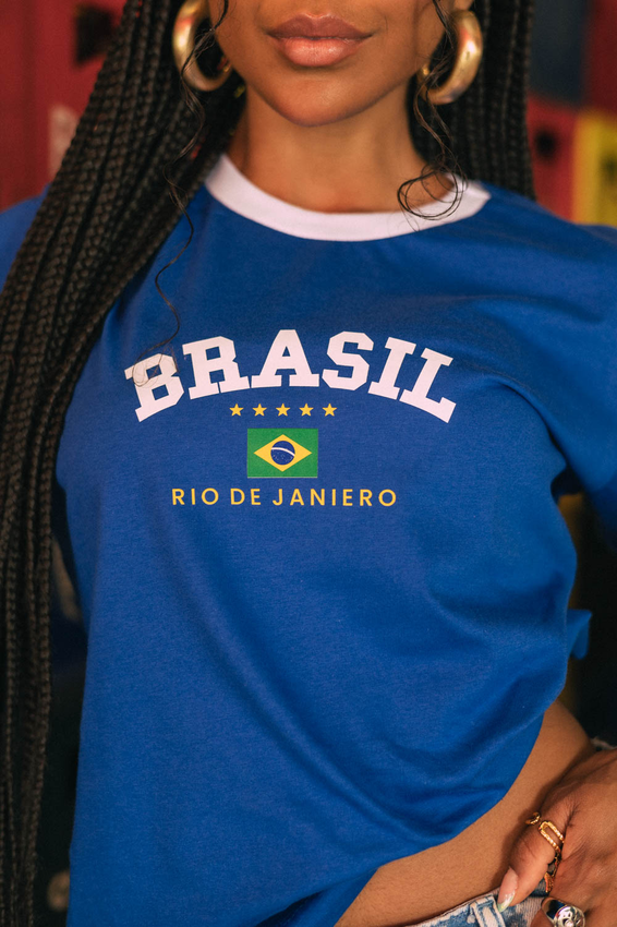 T-Shirt tradicional Brasil RJ