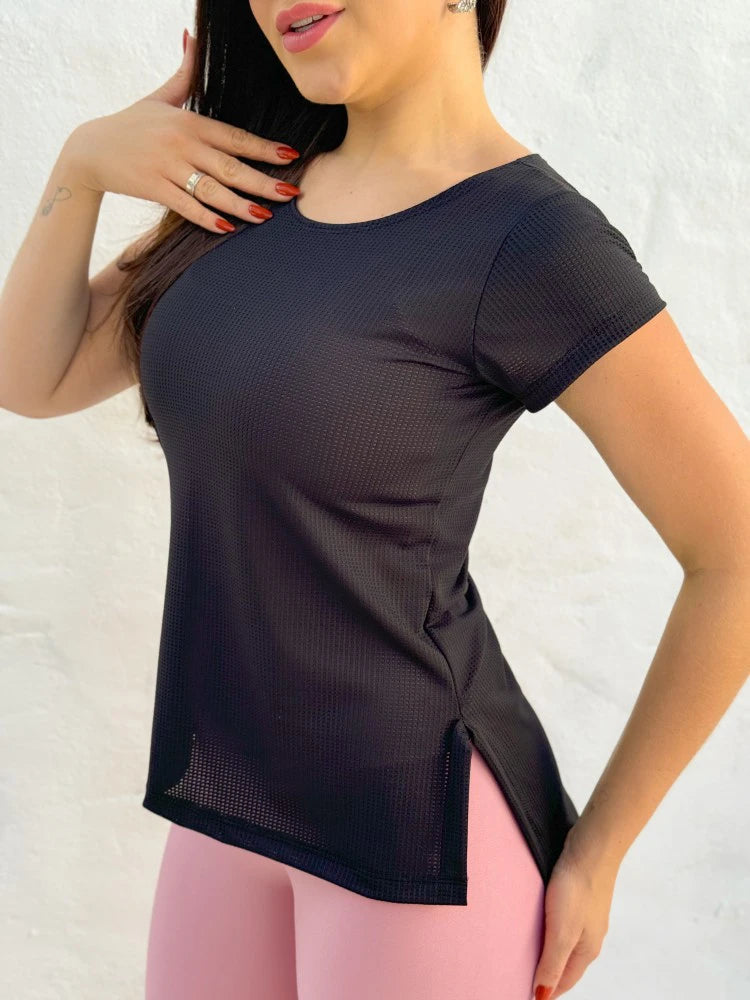 Blusa Dry-Fit Long quadrada