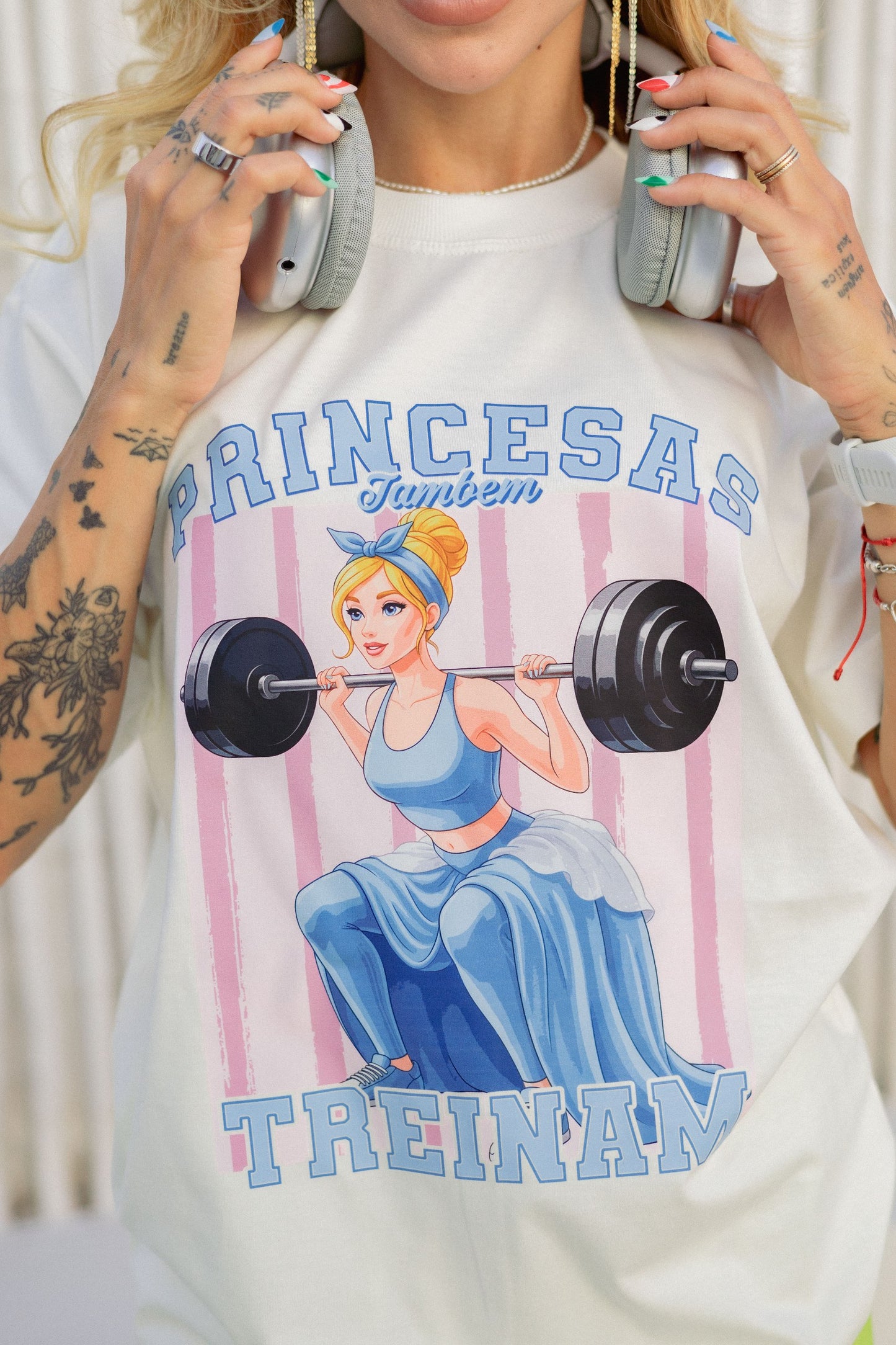 Tshirt Max Princesas Treinam