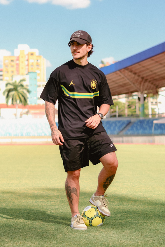 Camiseta Over Brasão Faixa Brasil