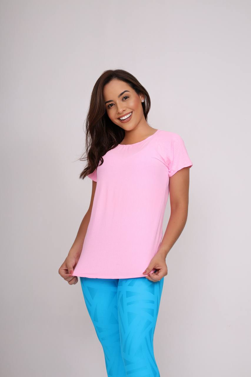 Blusa Long Poliamida