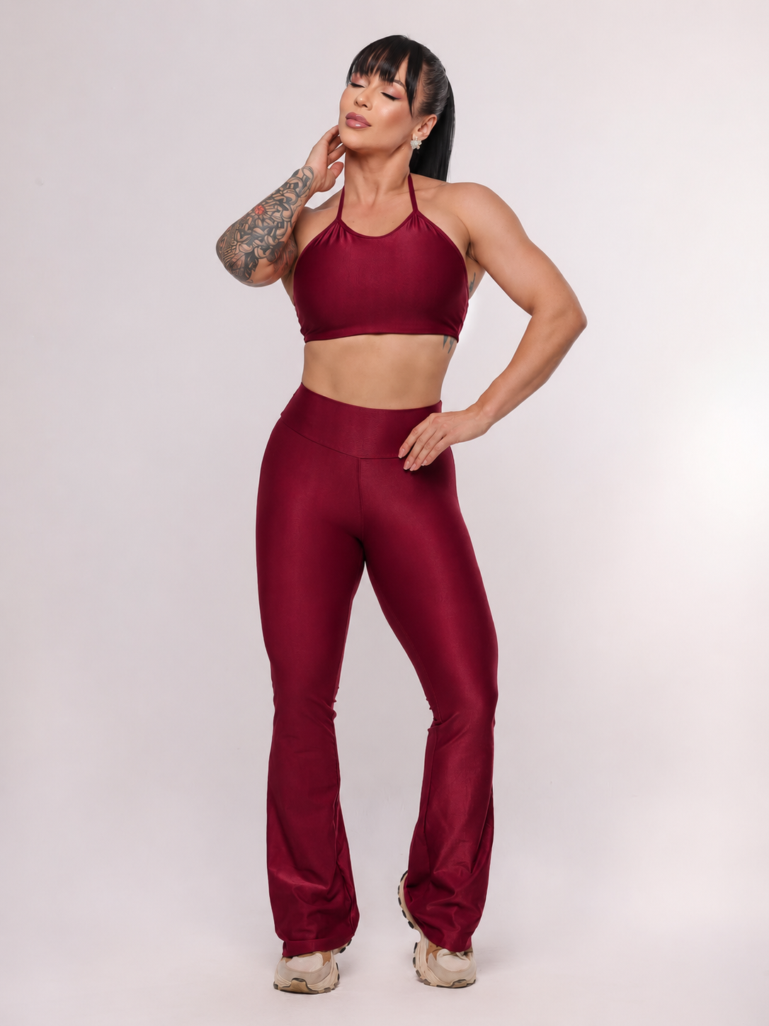 Conjunto Pri/ Calça Flare