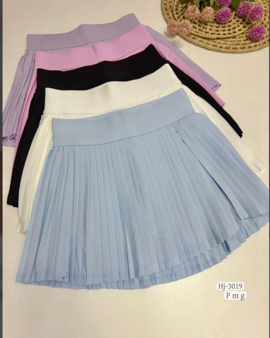 Short Saia Plissado