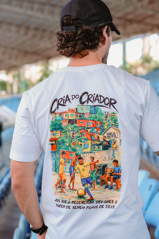 Camiseta Over Cria do Criador Brasil