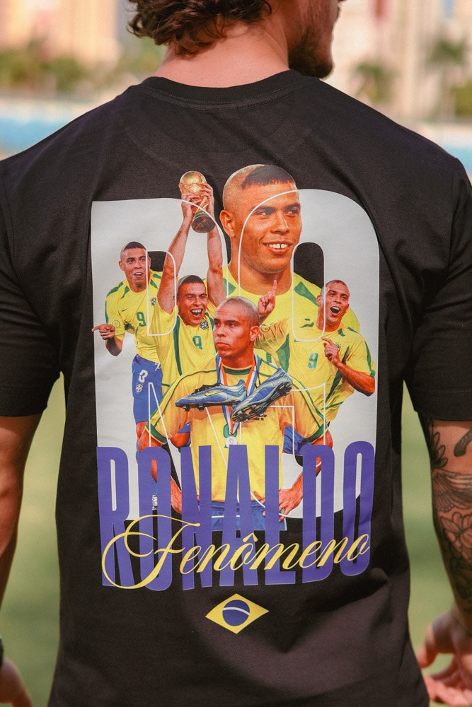 Camiseta Ronaldo Brasil
