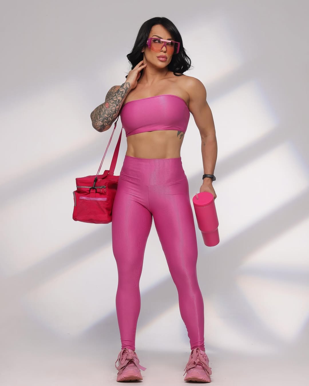 Conjunto canelado com Top faixa