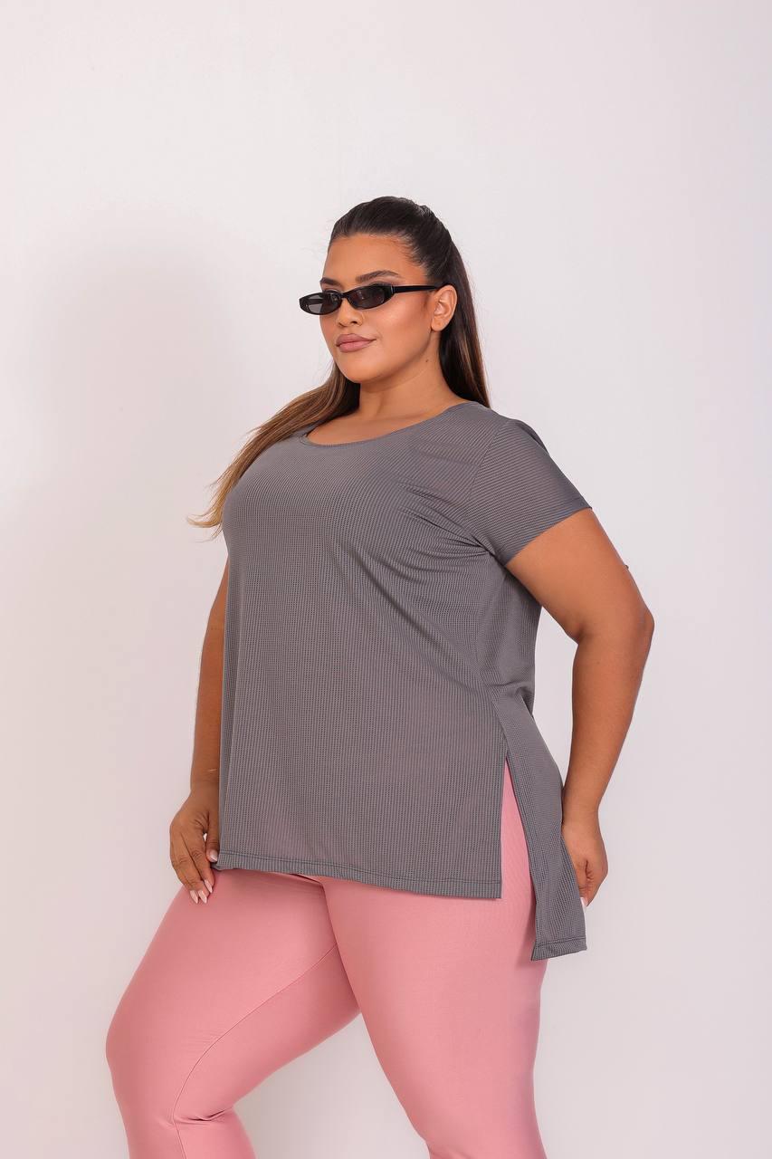 Blusa Dry-Fit Long quadrada